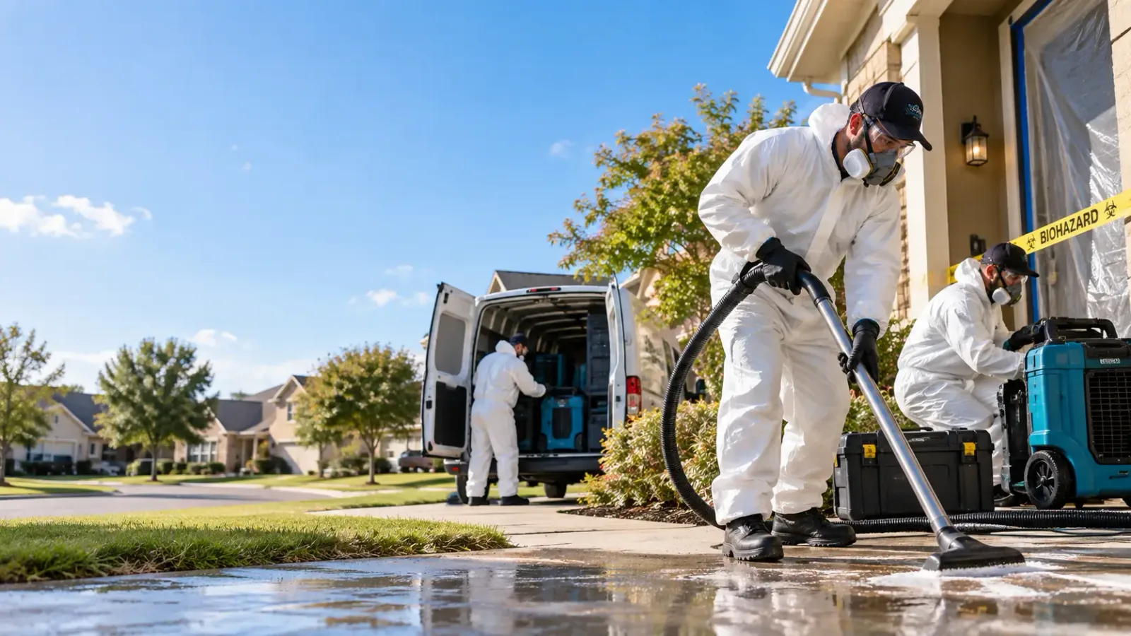 Biohazard Cleanup in Naval Anacost Annex, DC